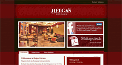 Desktop Screenshot of helgas-kitchen.de